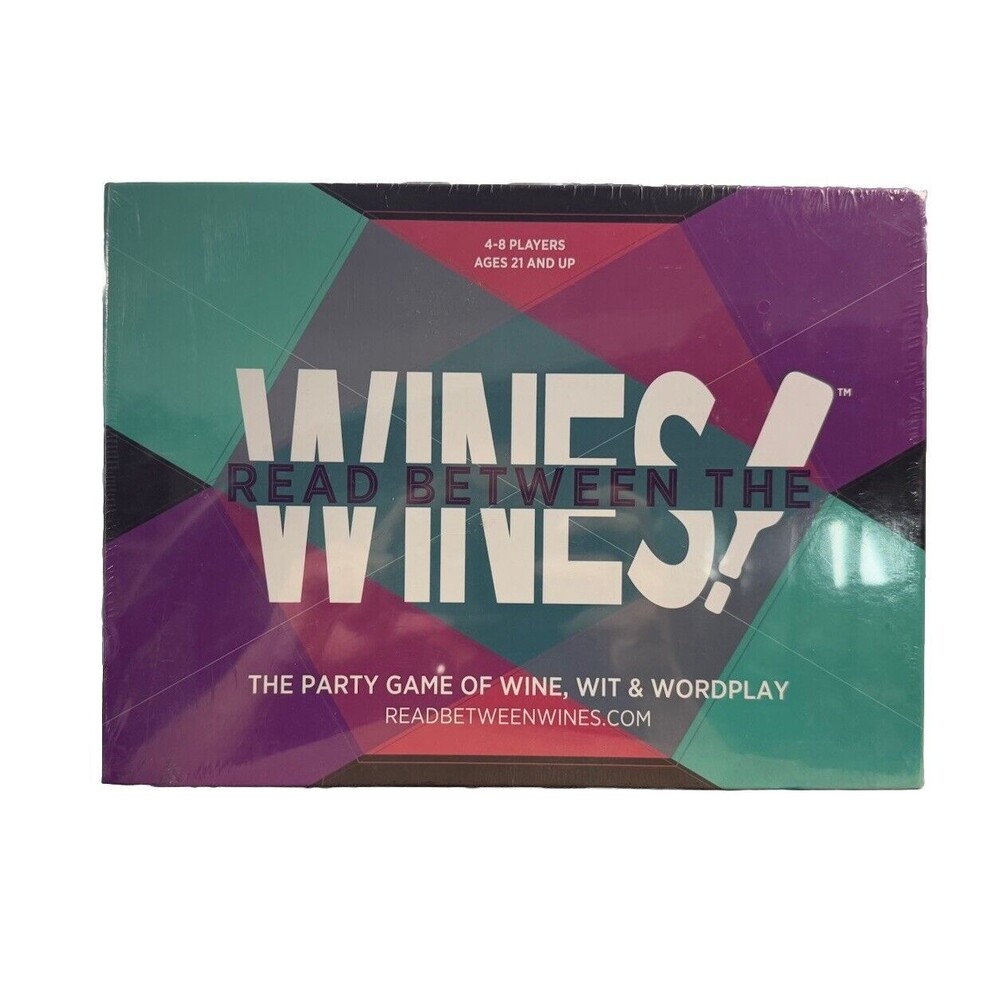 Read Between The Wines! The Party Game of Wine Wit & Wordplay by Uncorked Sealed